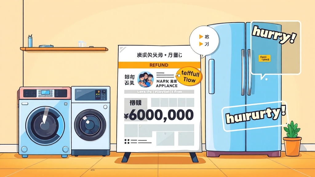 환급 신청 시 유의사항 및 꿀팁 대방출 (cartoon 스타일)