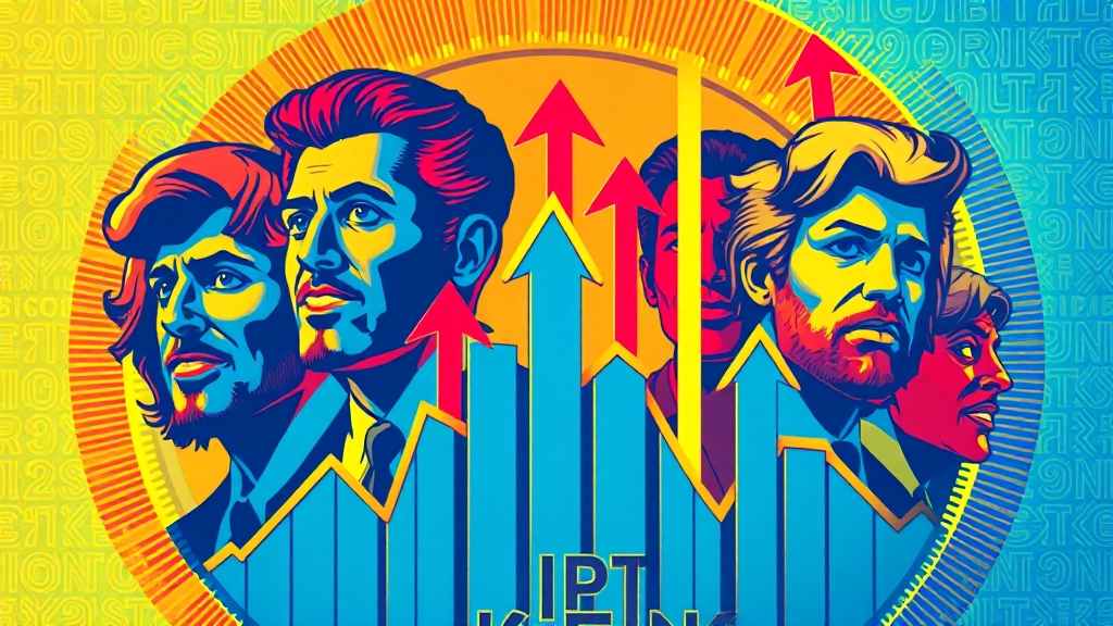 암호화폐 시장, 앞으로 어떻게 될까요? (popart 스타일)