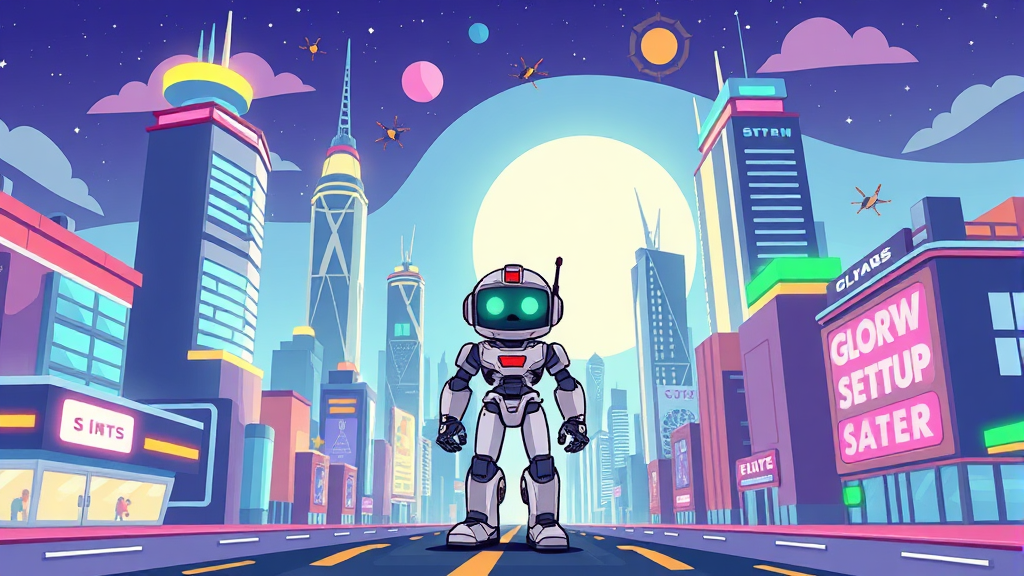 라이트 로봇, 투자 유치 성공 비결 10 결론 (cartoon 스타일)