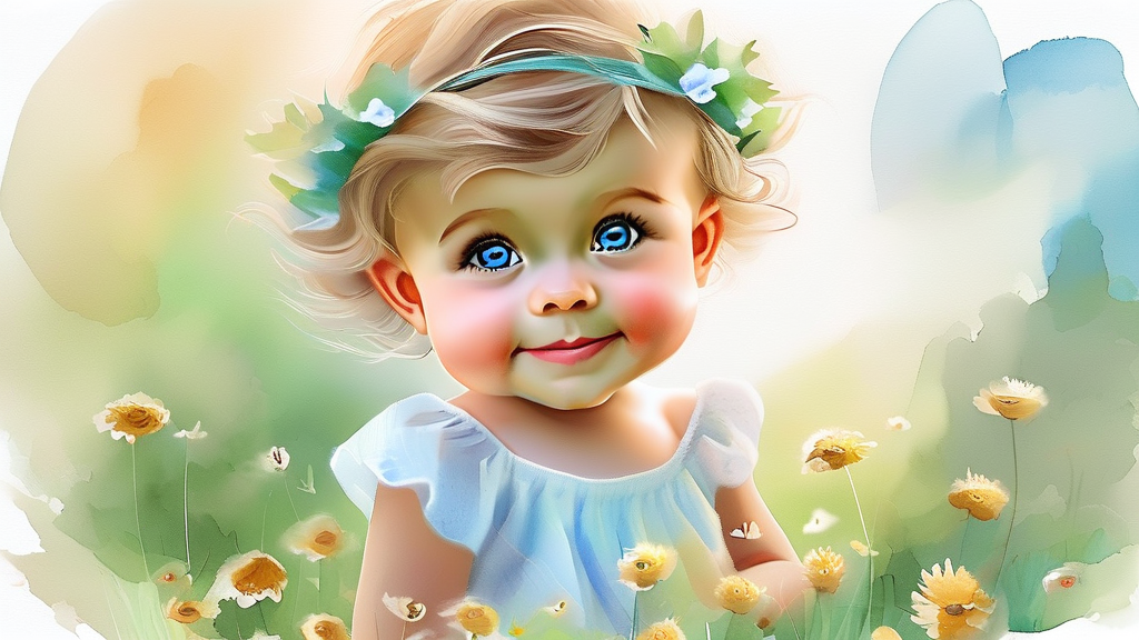 육아휴직 급여, 언제부터 받을 수 있나요? (지급 기간) (watercolor 스타일)