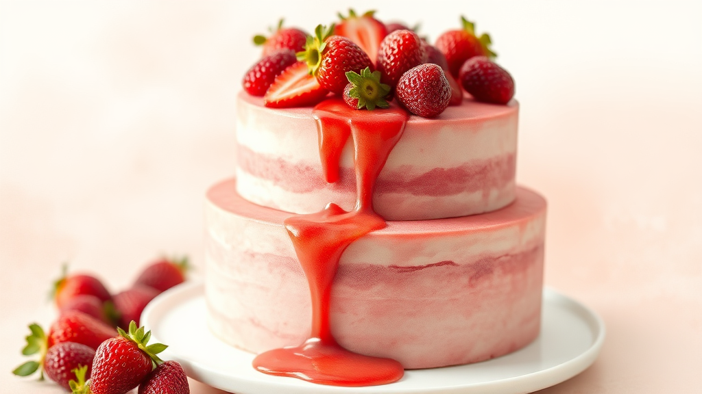 딸기시루, 어디서 살까? (watercolor 스타일)