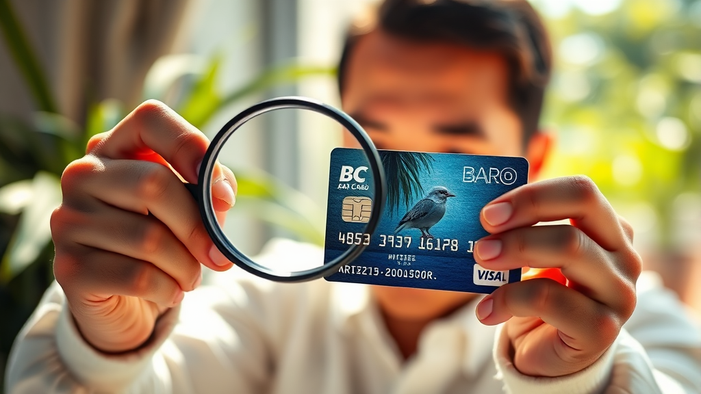 BC 바로카드 발급 시 유의사항 (realistic 스타일)