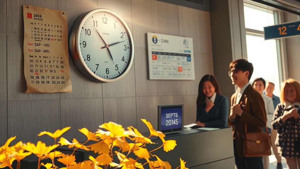 예매 대상 및 시간 상세 안내 (realistic 스타일)