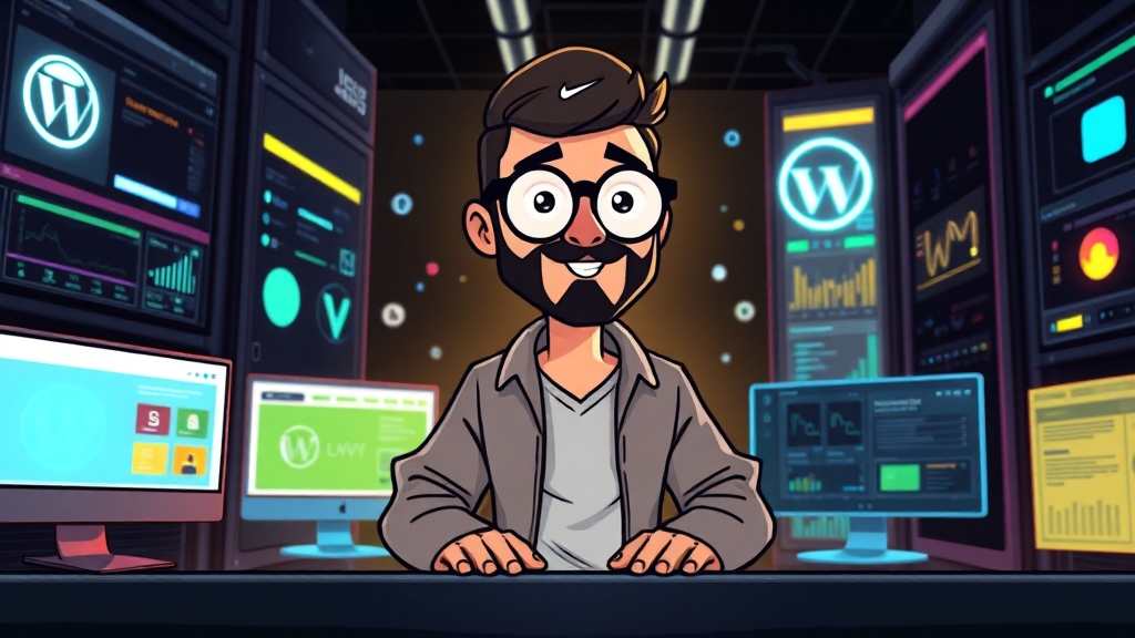 워드프레스 초기 설정 (cartoon 스타일)