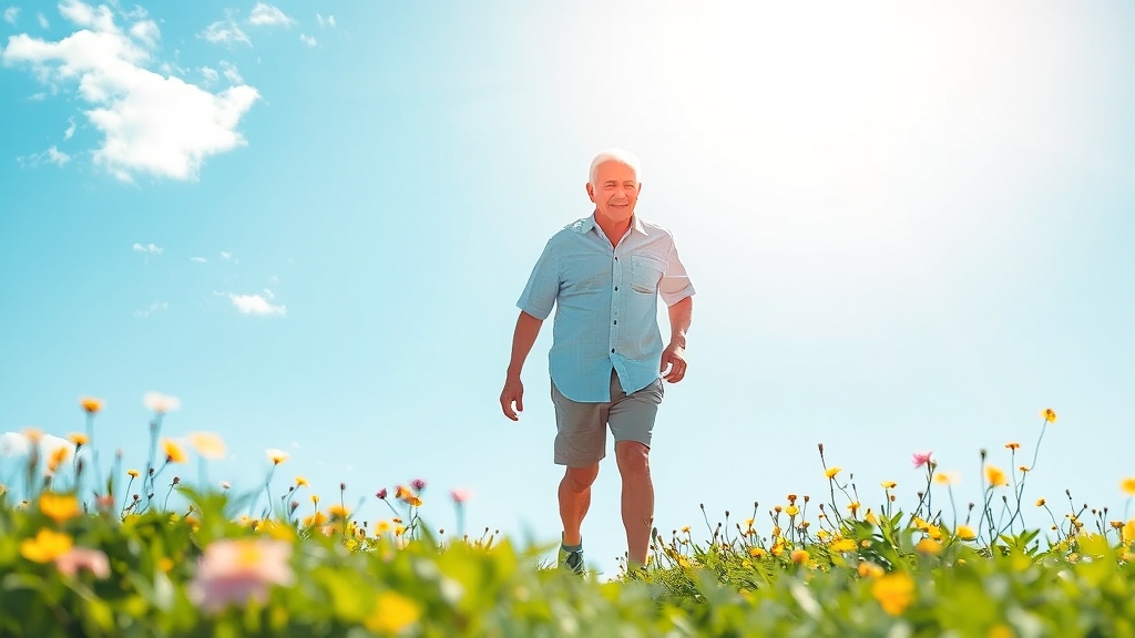 걷기 운동의 놀라운 장점 (watercolor 스타일)