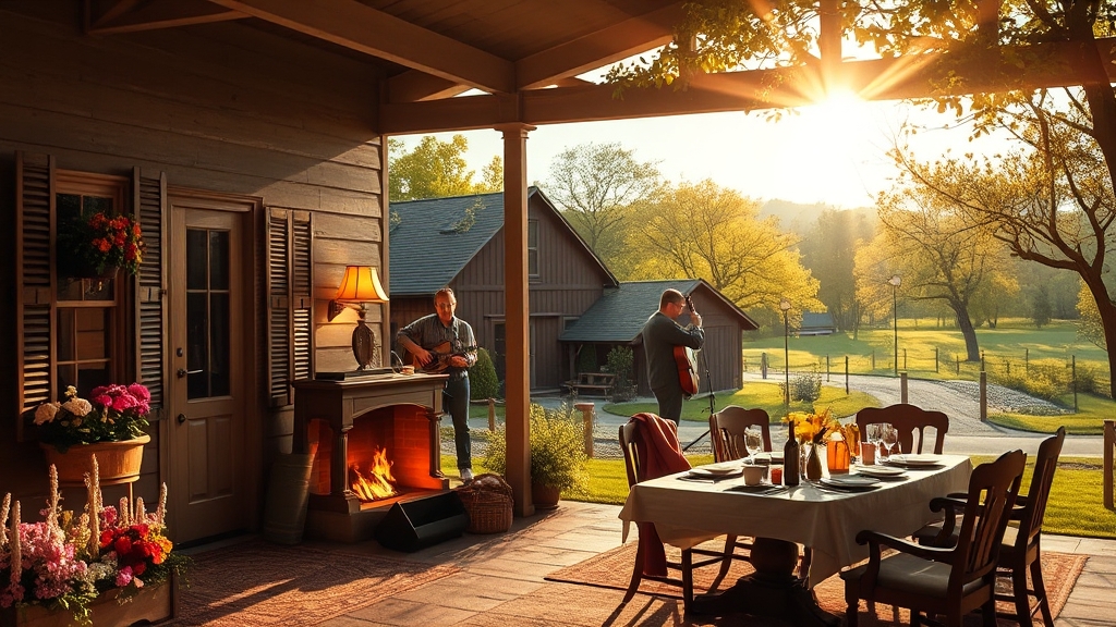 민박집 모집 안내 (참가 조건 및 혜택) (realistic 스타일)