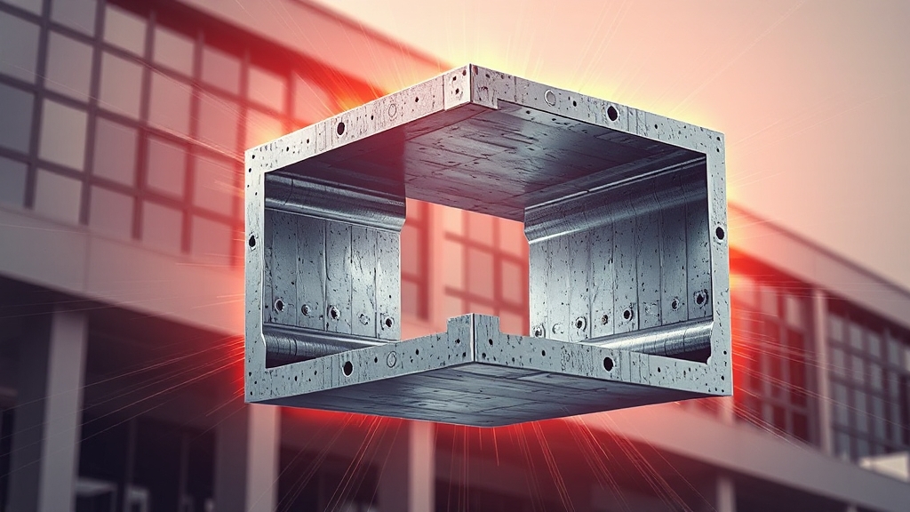 H빔 개요: 정의 및 구조적 특징 (illustration 스타일)