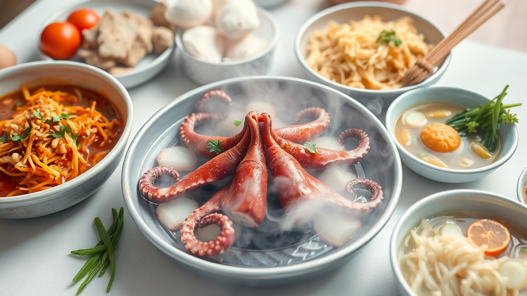 맛있게 즐기는 팁 (watercolor 스타일)