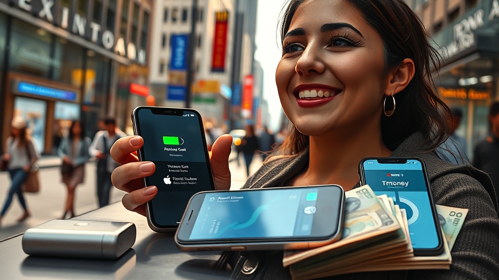 애플페이 교통카드 충전 및 자동충전 설정 (realistic 스타일)