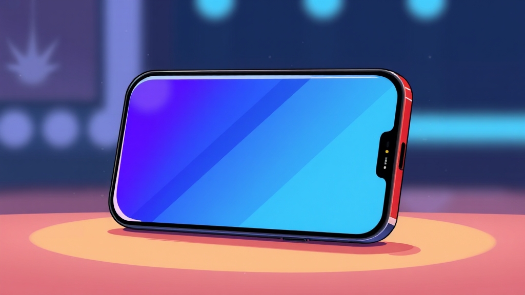 아이폰17, 디스플레이 뭐가 달라질까? (cartoon 스타일)