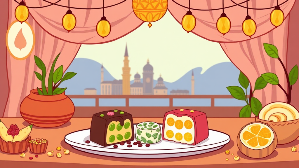 두쫀쿠 칼로리 및 영양 정보 (cartoon 스타일)