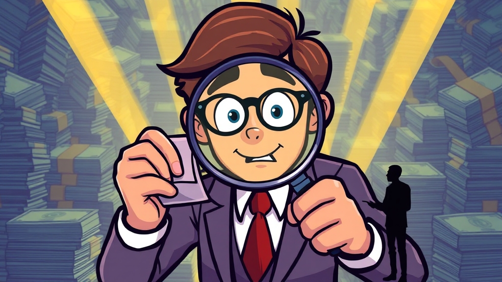 투자 시 유의사항 (cartoon 스타일)