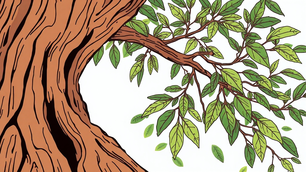 유근피, 어떤 효능이 있을까요? (illustration 스타일)