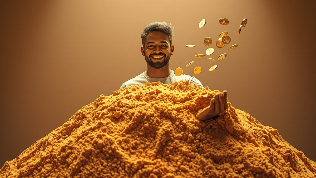 꿈속 똥의 상징성 (realistic 스타일)