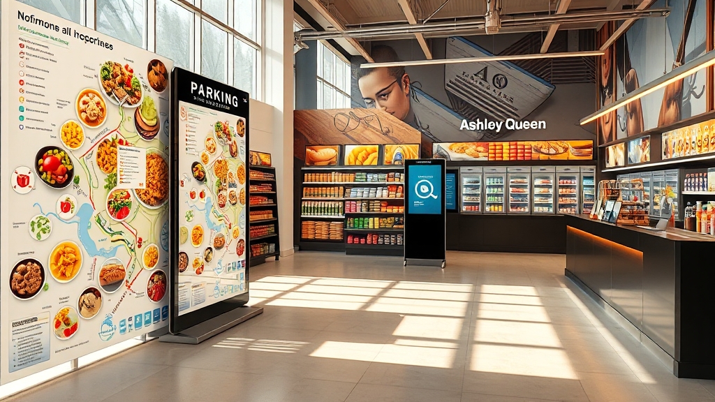 애슐리 퀸즈 매장 정보 (realistic 스타일)