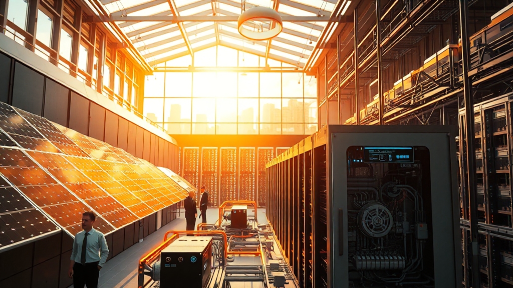 ESS 산업의 중요성: 왜 주목해야 할까? (realistic 스타일)