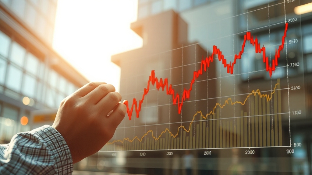 주가 급등, 왜? (realistic 스타일)