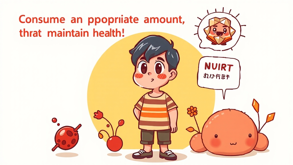 낫토 섭취 시 주의사항 (cartoon 스타일)