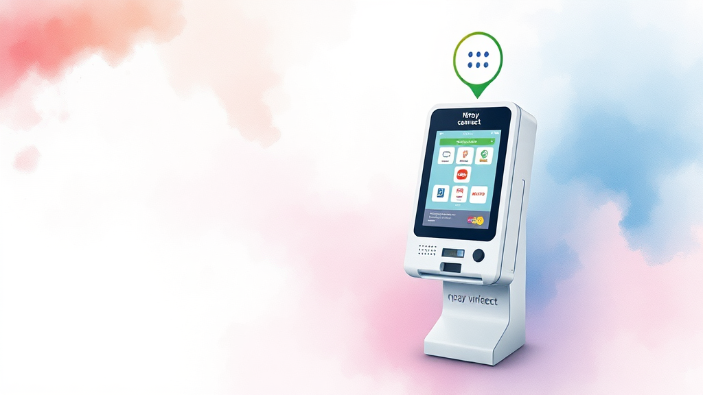 Npay 커넥트 단말기 활용법 및 장점 (watercolor 스타일)