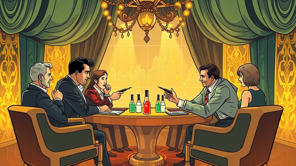 투자 관점에서 본 만년필 이슈 (cartoon 스타일)