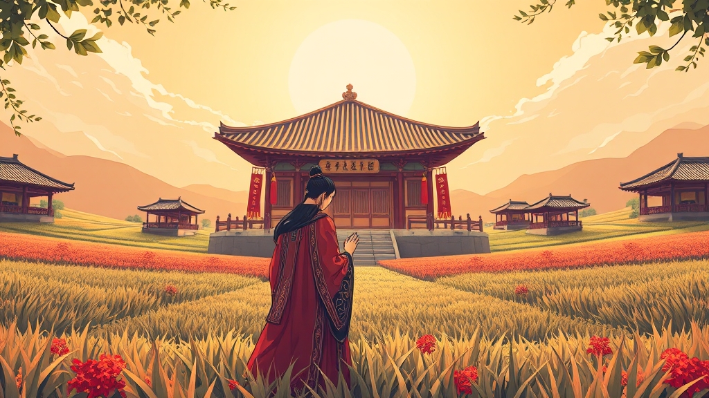 백중 관련 속설과 불교적 의미 (illustration 스타일)
