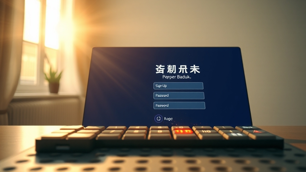 회원가입 & 로그인, 이렇게 하세요! (realistic 스타일)