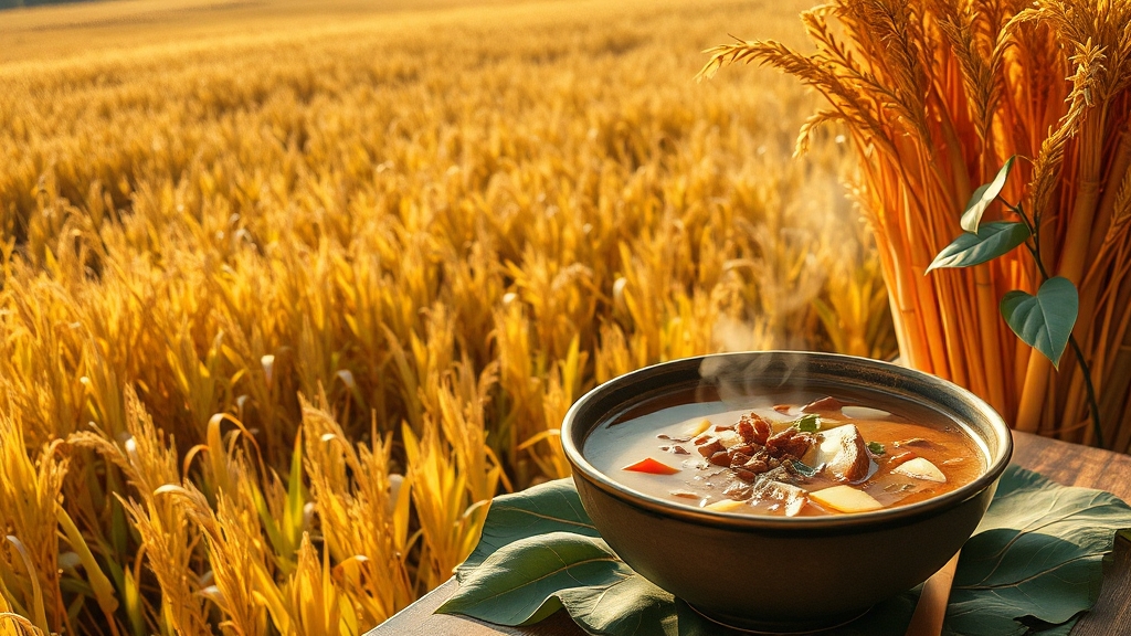 토란 효능 및 특징 (realistic 스타일)