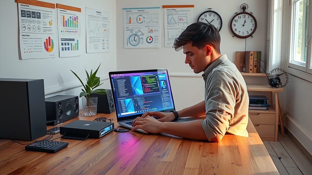 제미나이 프로: 주요 기능 및 활용 팁 (realistic 스타일)