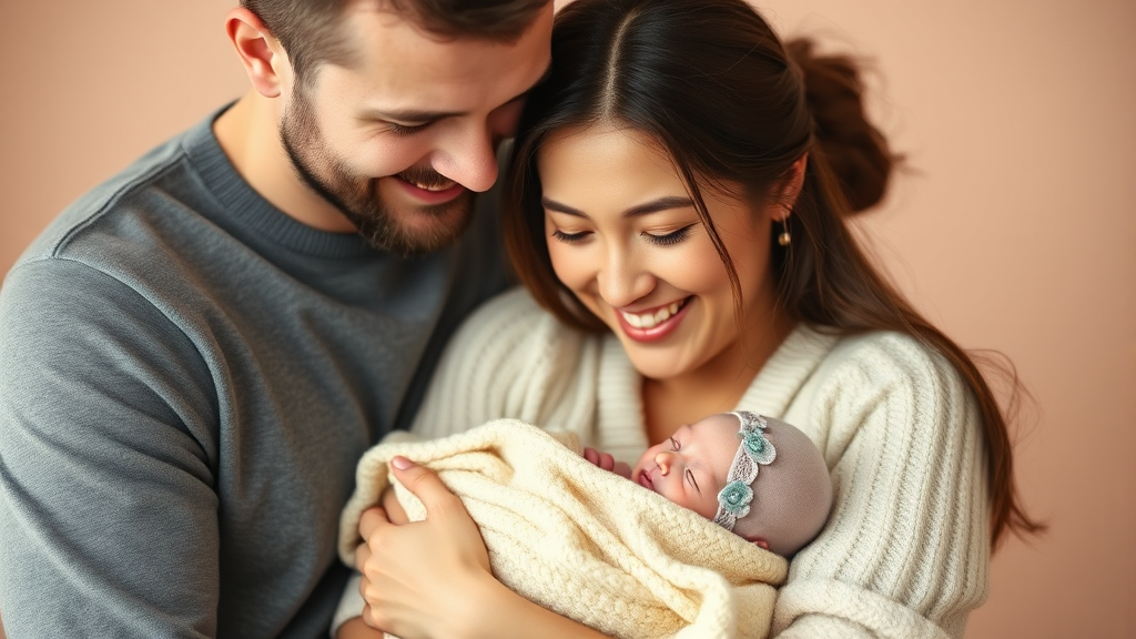 출산휴가 및 배우자 출산휴가 완벽 정리 (realistic 스타일)