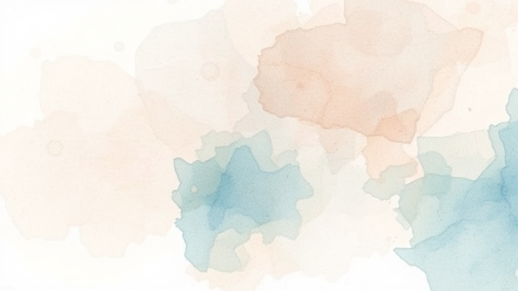 당뇨 환자를 위한 맞춤형 식사 관리 (watercolor 스타일)