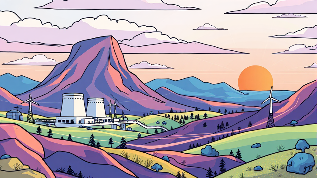 AI 시대 전력난 해법, SMR 특별법 통과와 미래 전망 8 SMR 상용화 전망과 미래 과제 (cartoon 스타일)