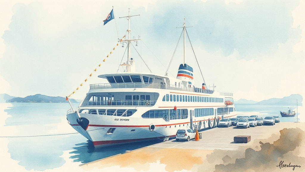 여행 시 주의사항 (watercolor 스타일)