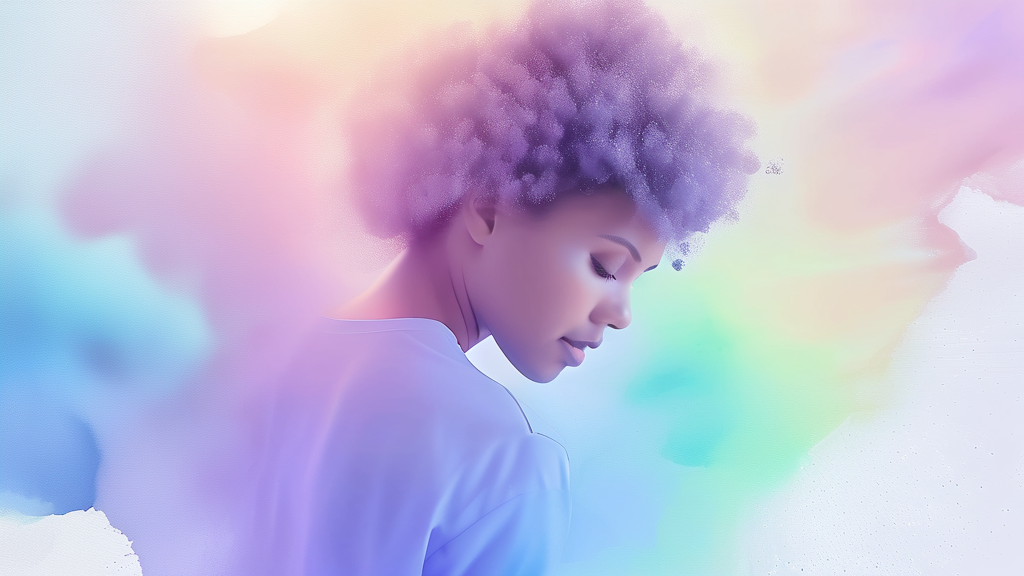 마이너스 대출이란 무엇인가요? (watercolor 스타일)