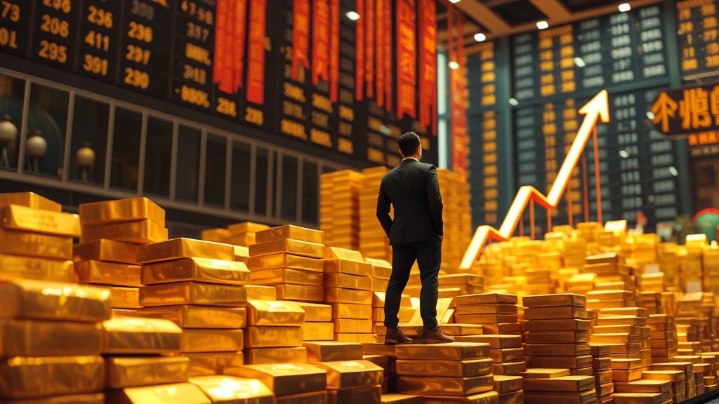 금 투자 전망 및 전략 (realistic 스타일)