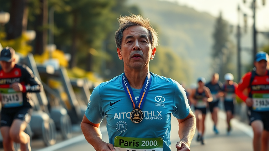 레이스 중 어려움 극복! (realistic 스타일)