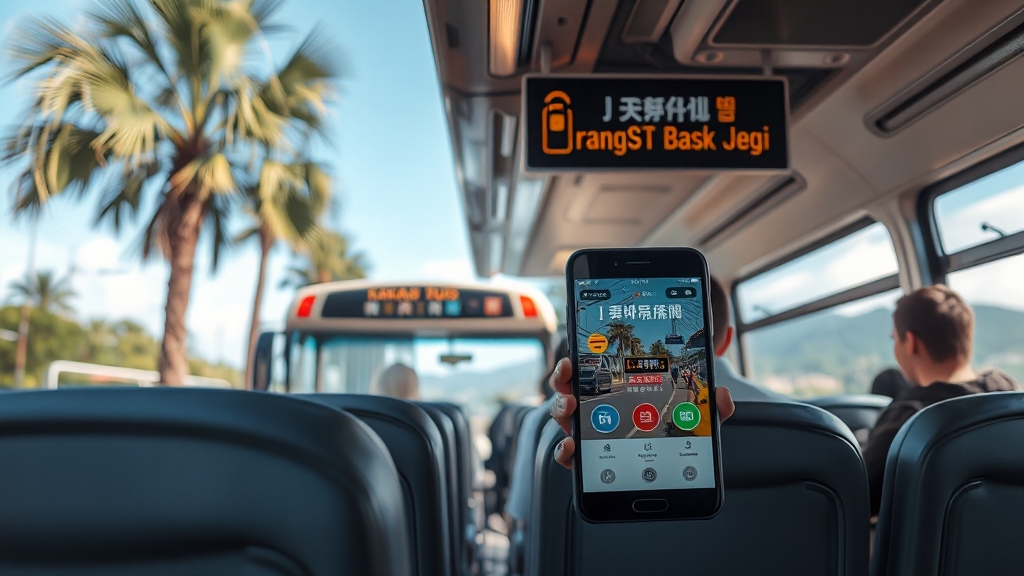 제주 버스 완벽 활용법 (realistic 스타일)