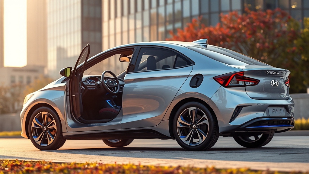 2025 아이오닉5: 주요 변경 사항 및 특징 (realistic 스타일)