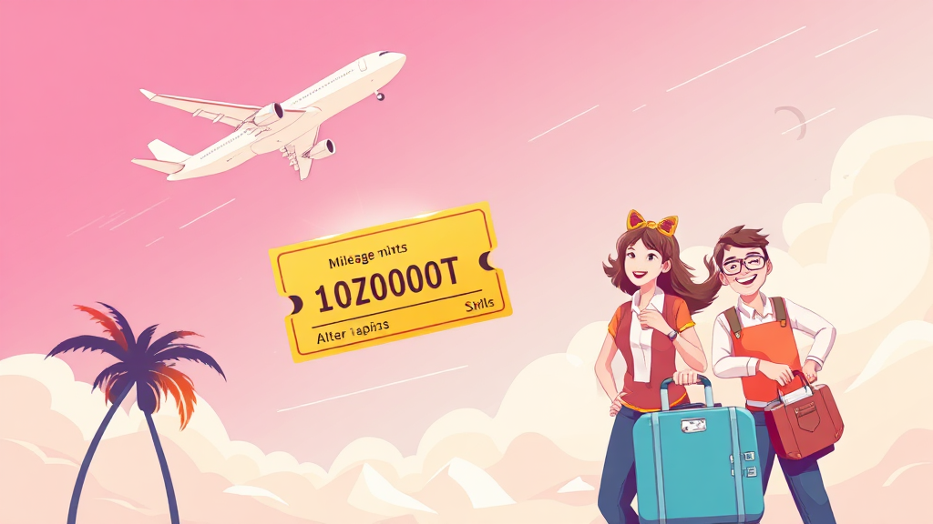 마일리지 기본 & 활용법 (illustration 스타일)