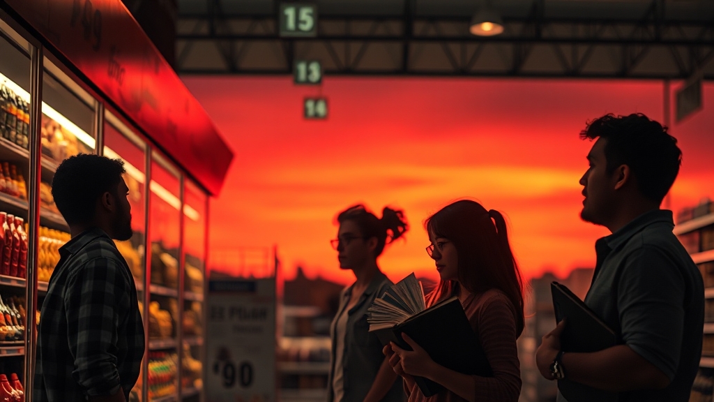 환율 변동의 국내 경제 영향 (realistic 스타일)