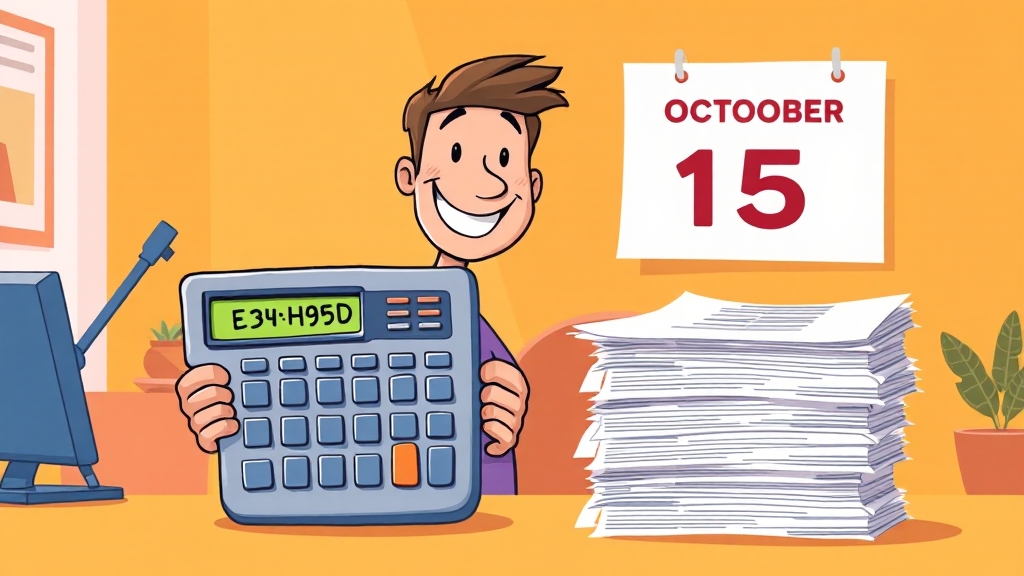 어떤 세금이 연장되나요? (cartoon 스타일)