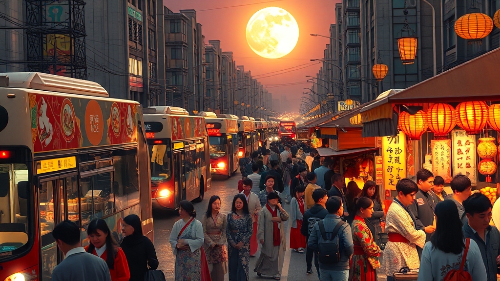 2025 추석 연휴: 핵심 정보 요약 (realistic 스타일)