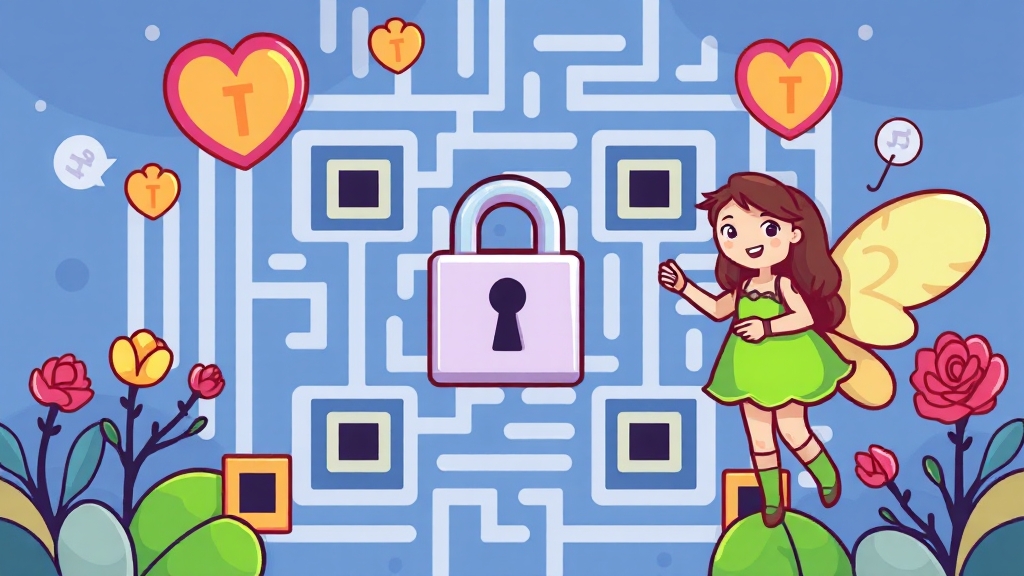 개인정보 보호 & 유의사항 (cartoon 스타일)