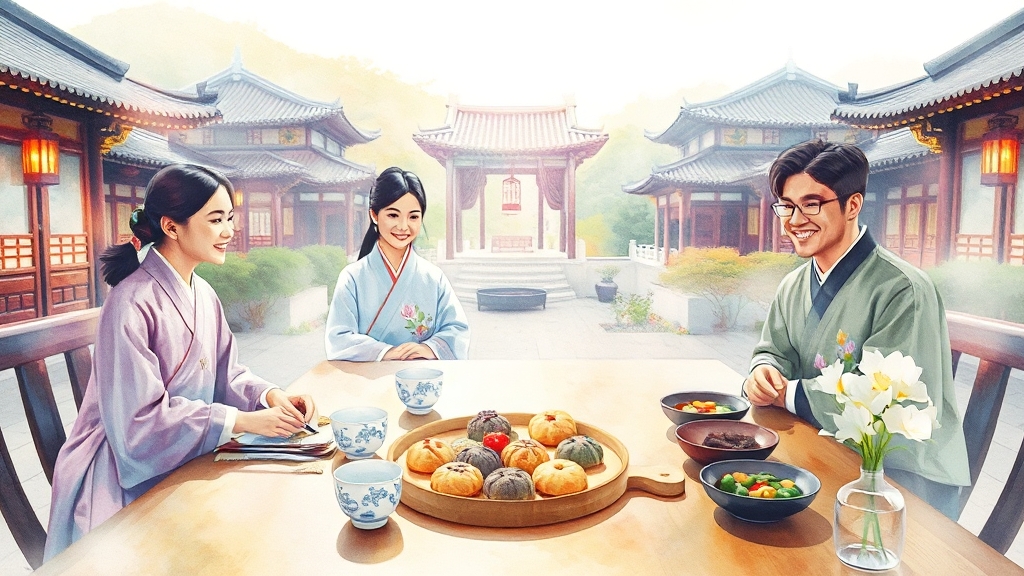만족도 및 추천 포인트 (watercolor 스타일)