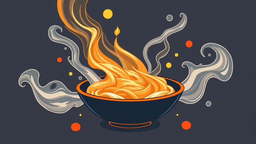 미원의 정체: 순수한 감칠맛의 비밀 (illustration 스타일)