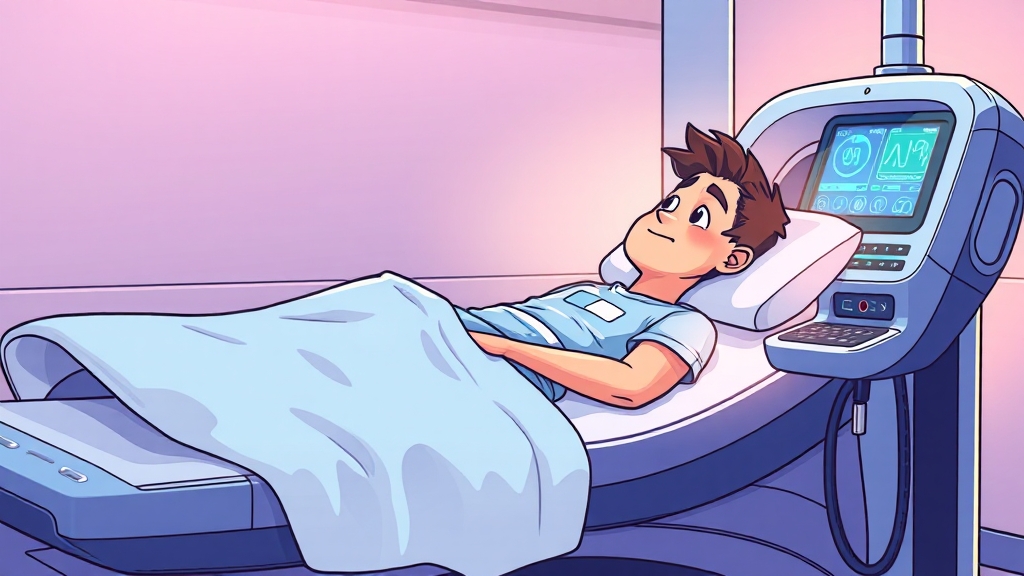 기존 치료법과 비교 (cartoon 스타일)