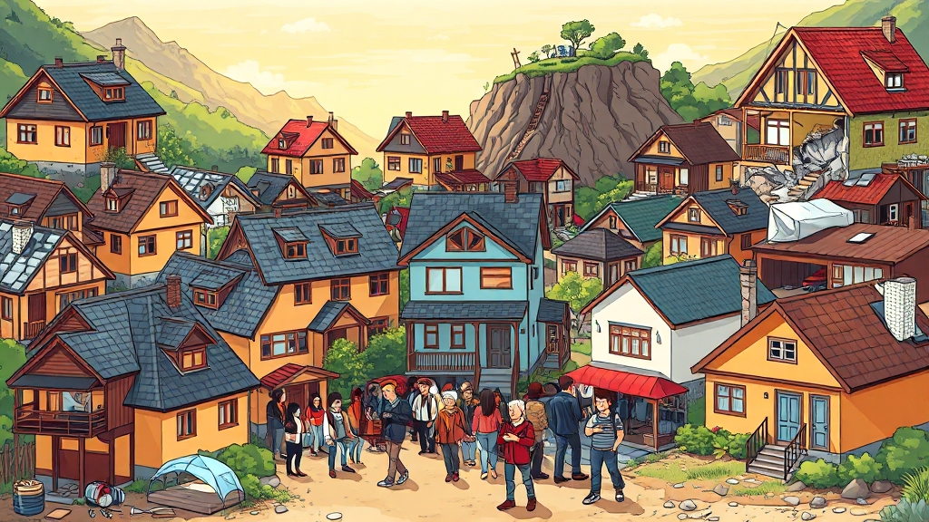 풍수해보험, 보상 범위는 어떻게 되나요? (cartoon 스타일)