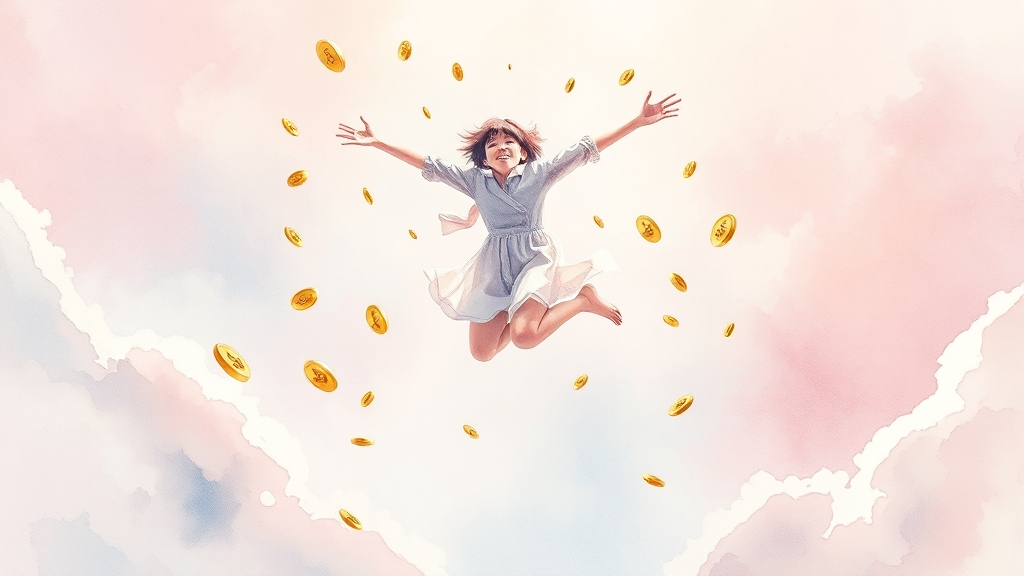 청년도약계좌란? (watercolor 스타일)