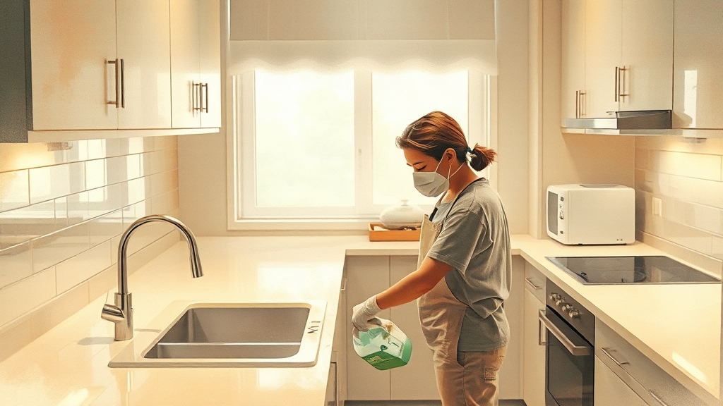 청결 관리 & 방충으로 예방 (watercolor 스타일)