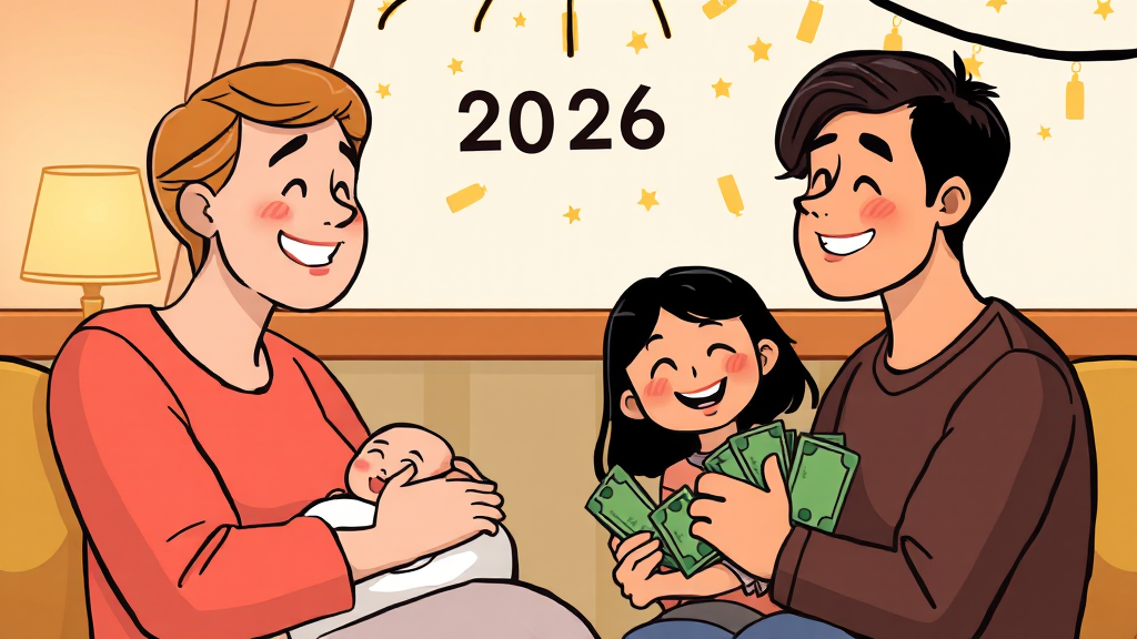 2026년 예상 총 수령액 계산 (cartoon 스타일)