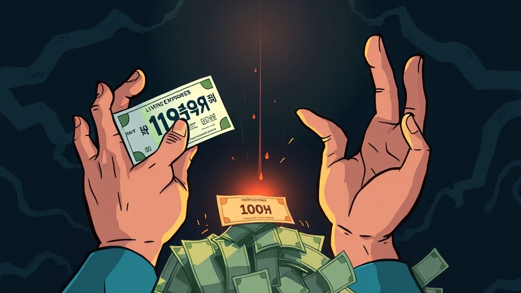 소액생계비 대출이란? (cartoon 스타일)
